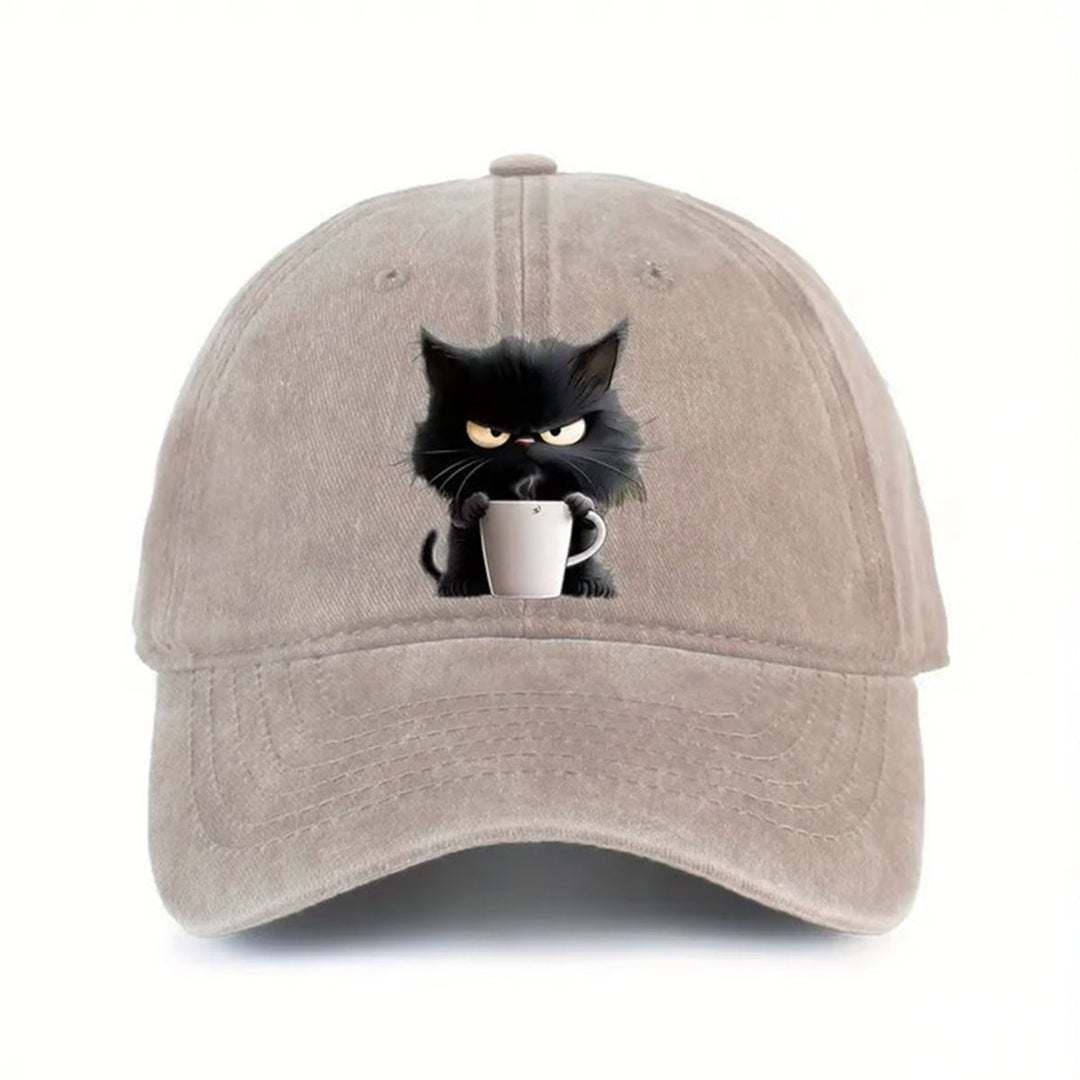 Malenia - 猫のプリント入りベースボールキャップ