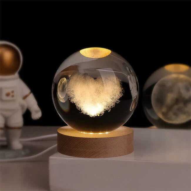 Glow Sphere – 輝く水晶玉ランプ