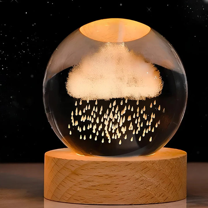 Glow Sphere – 輝く水晶玉ランプ