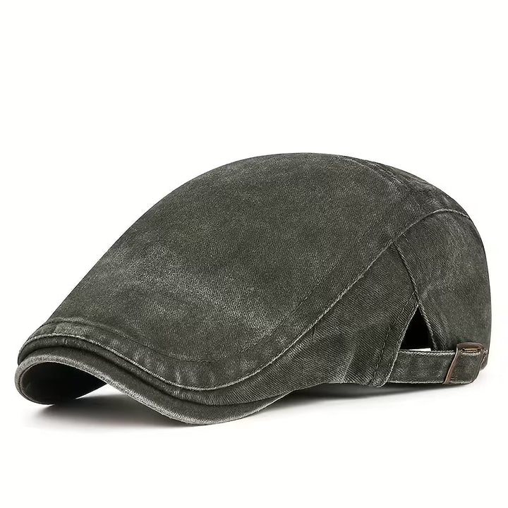 ComfyLuxe - バックル調節機能付きデニムキャップ