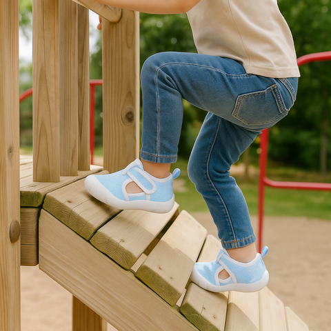 TinyStride - 通気性抜群の夏用シューズ、活発な幼児向け