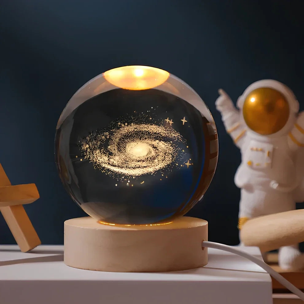 Glow Sphere – 輝く水晶玉ランプ