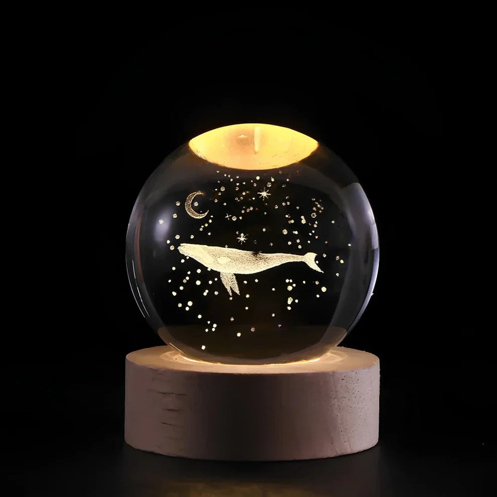 Glow Sphere – 輝く水晶玉ランプ