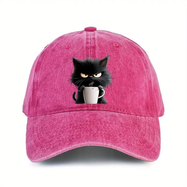 Malenia - 猫のプリント入りベースボールキャップ