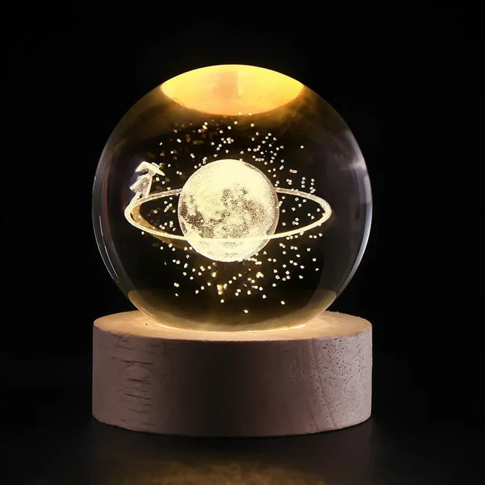 Glow Sphere – 輝く水晶玉ランプ