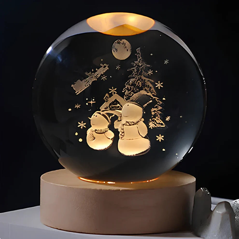 Glow Sphere – 輝く水晶玉ランプ