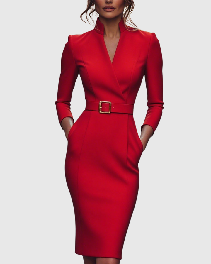 Meirav - エレガントなミディドレス