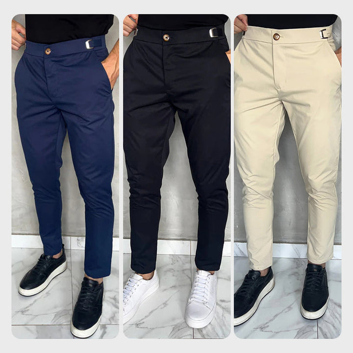 Matan - クラシックストレッチ スリムフィット パンツ