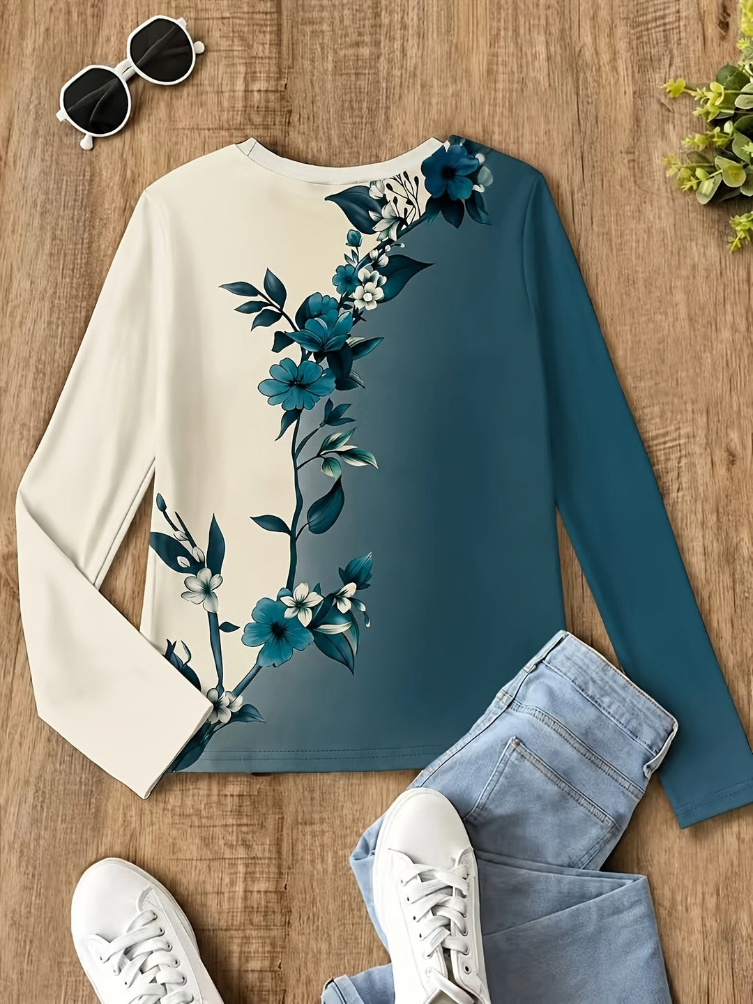 Vanina - 長袖の花柄シャツ