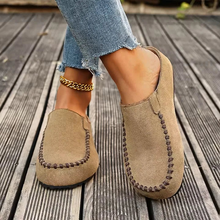 Lidja - ヴィンテージレザーミュール