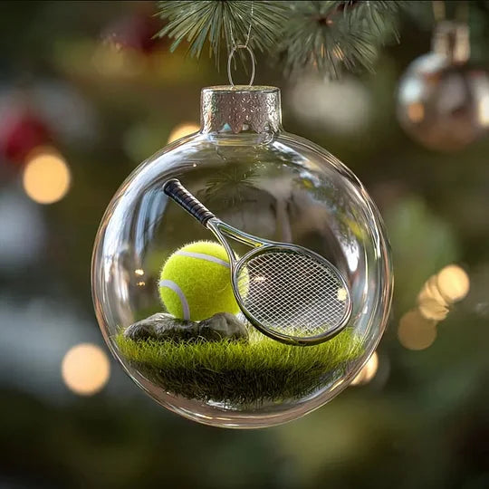 MerryBall – スポーツ風クリスマスオーナメント ガラスボール