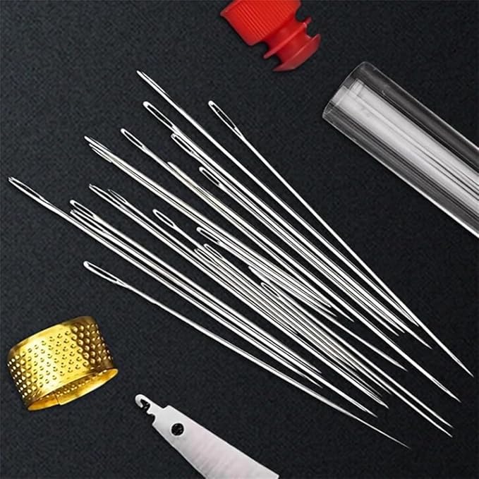 StitchPro - ビッグアイスチール縫い針セット