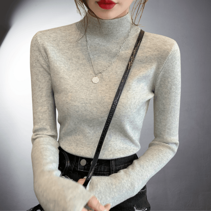 Ermine | プレミアムカシミアのロールネックセーター