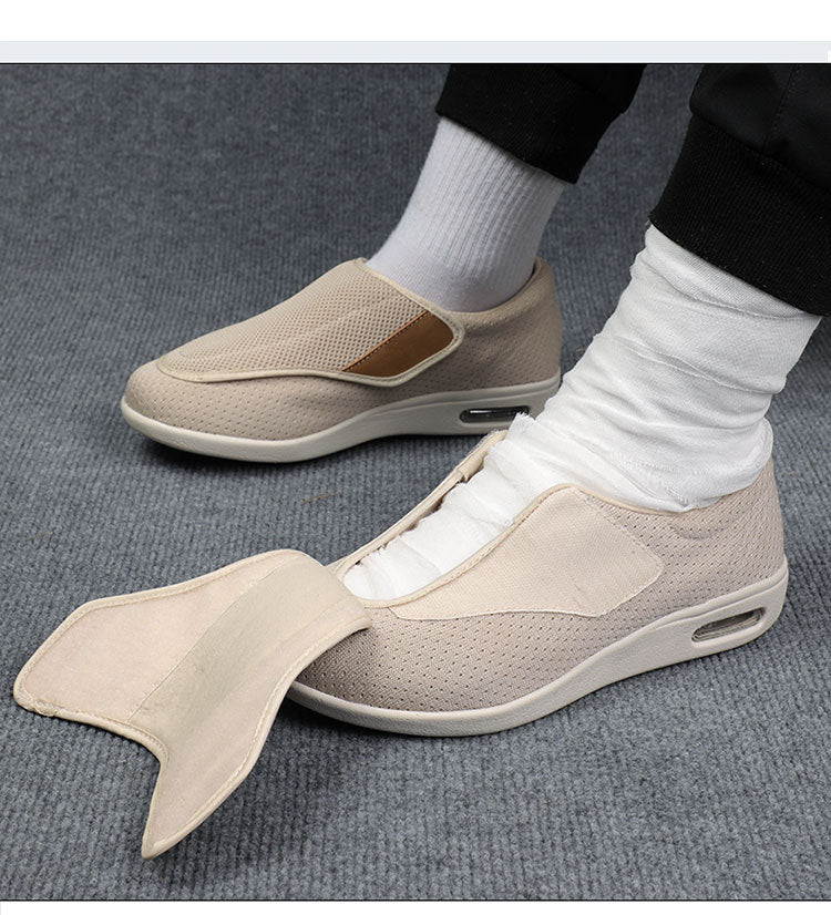 Bediha - 幅広ストラップと厚底が特徴のメッシュシューズ