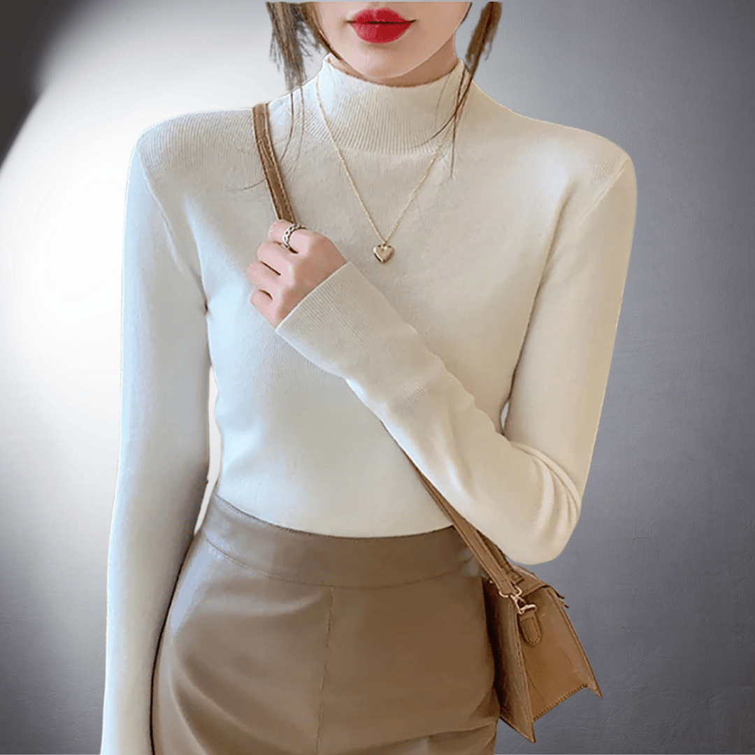 Ermine | プレミアムカシミアのロールネックセーター