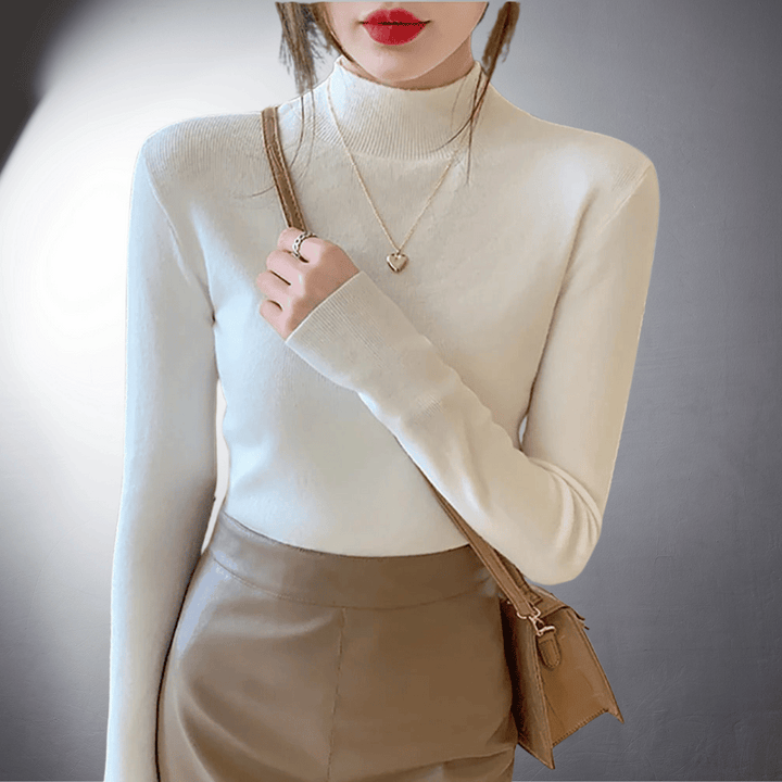Ermine | プレミアムカシミアのロールネックセーター