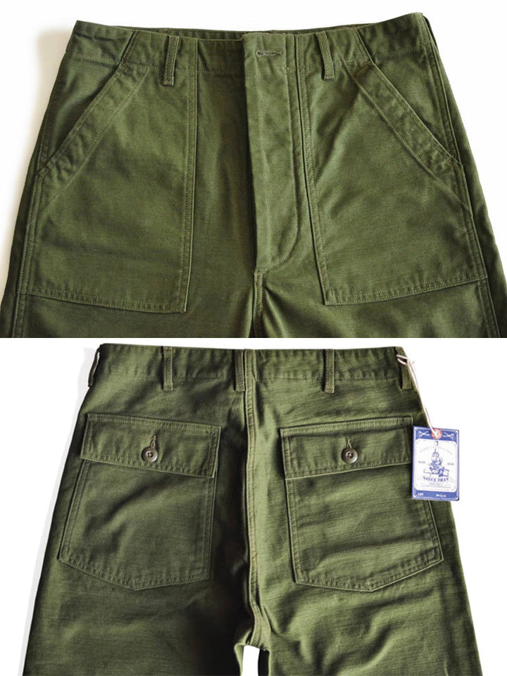 Matheos - OG-107のミリタリースタイルに着想を得たパンツ