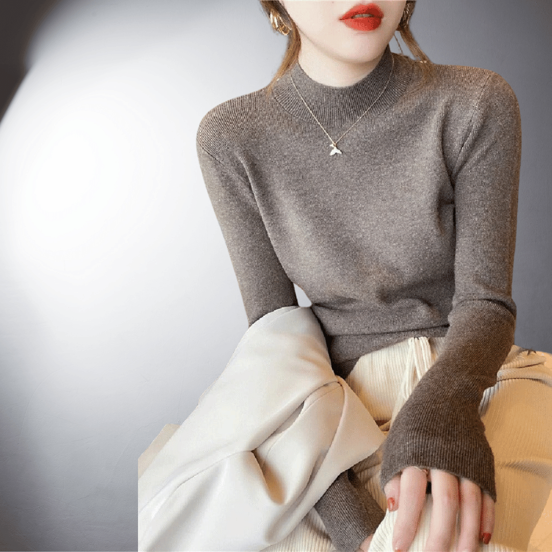 Ermine | プレミアムカシミアのロールネックセーター