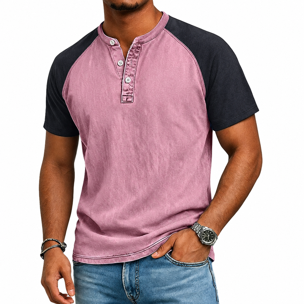 Roeland - ヴィンテージ・ツートーンTシャツ