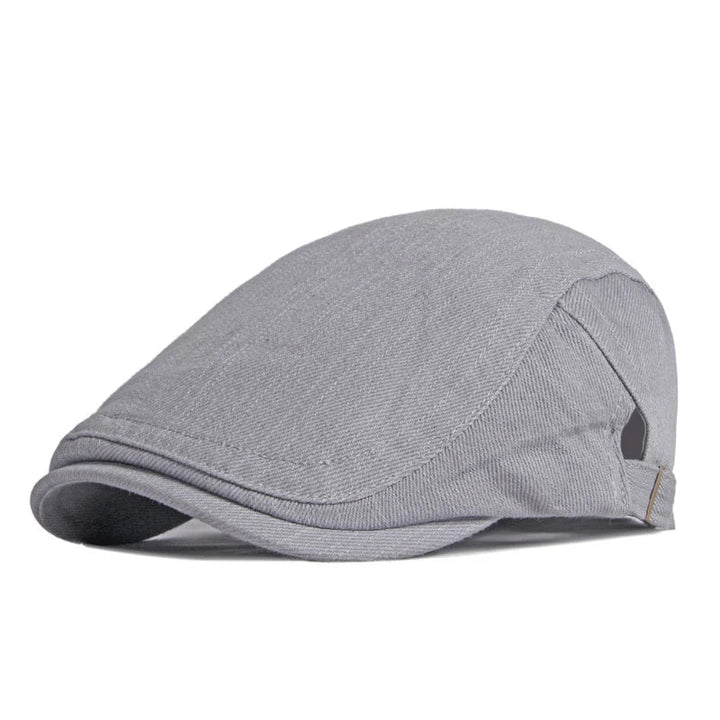 Rollason - サイズ調整可能なコットン製フラットキャップ