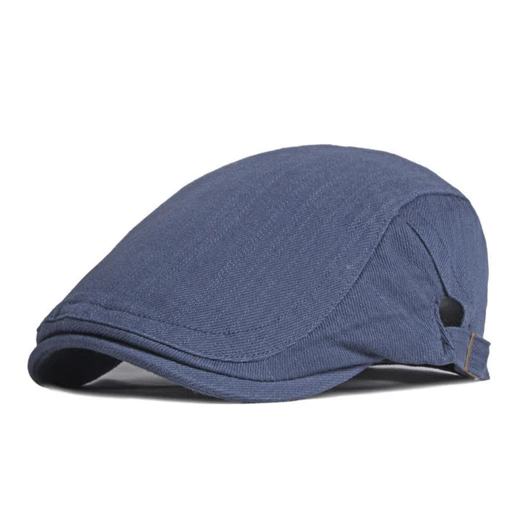Rollason - サイズ調整可能なコットン製フラットキャップ