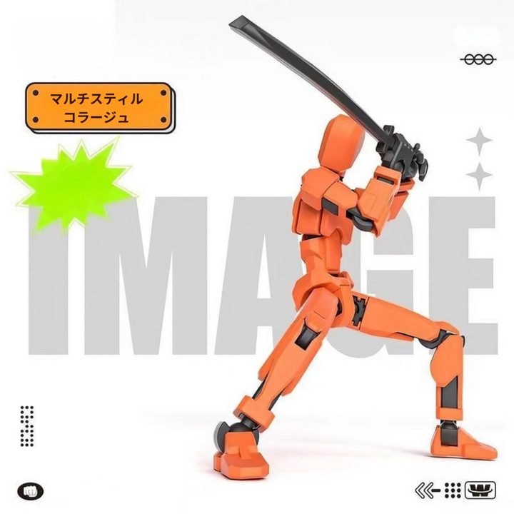 MagnaPlay - 磁石付きアクションフィギュアセット
