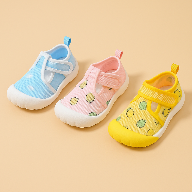 TinyStride - 通気性抜群の夏用シューズ、活発な幼児向け