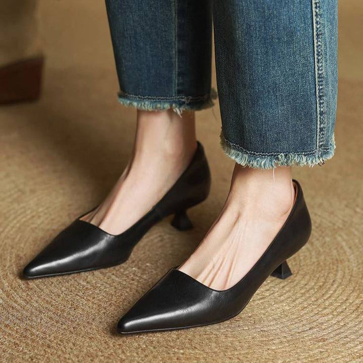 Samra - 本革パンプス