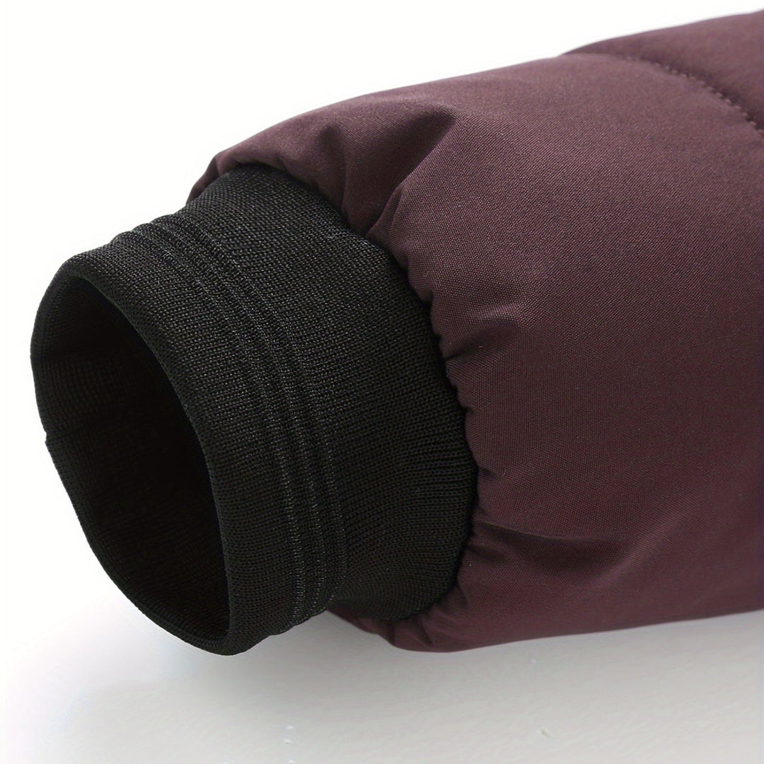 Franjo - スタイリッシュなジッパー付き冬用ジャケット