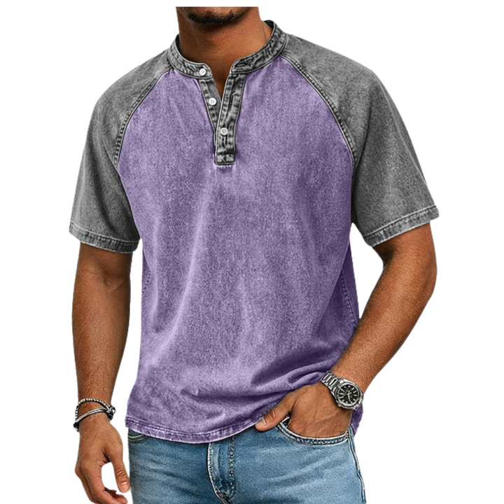 Roeland - ヴィンテージ・ツートーンTシャツ