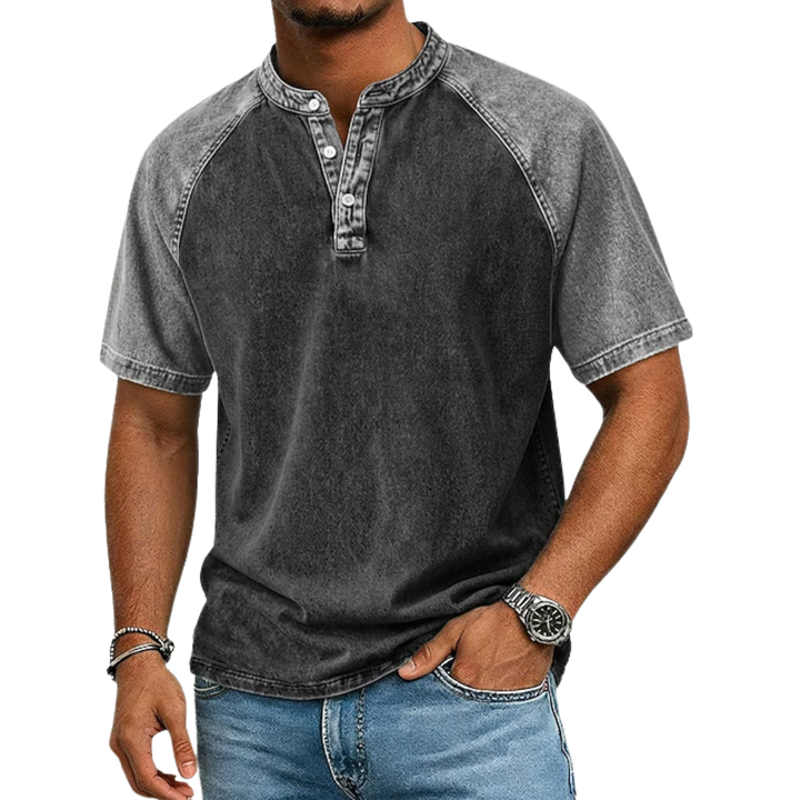Roeland - ヴィンテージ・ツートーンTシャツ