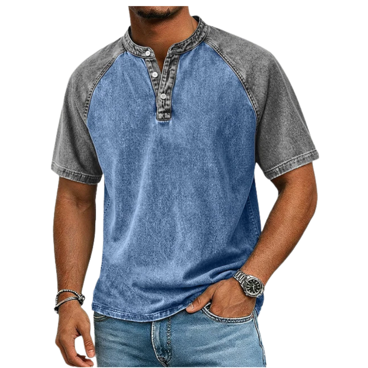 Roeland - ヴィンテージ・ツートーンTシャツ