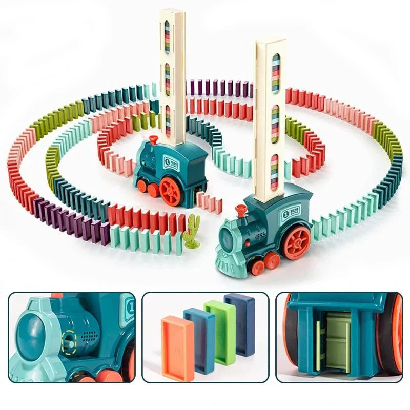 TrackMaster - 自動モンテッソーリ式ドミノ列車セット