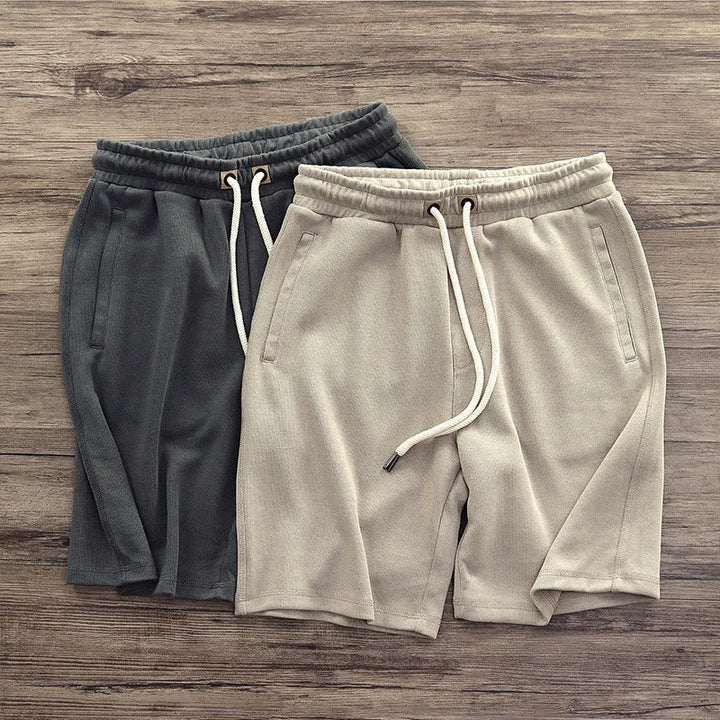Bellerin - ドローストリング付き伸縮性ウエストのショートパンツ