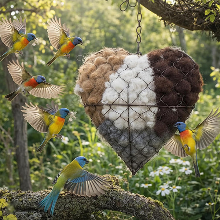 NestHeart -  庭のための柔らかな鳥の心臓