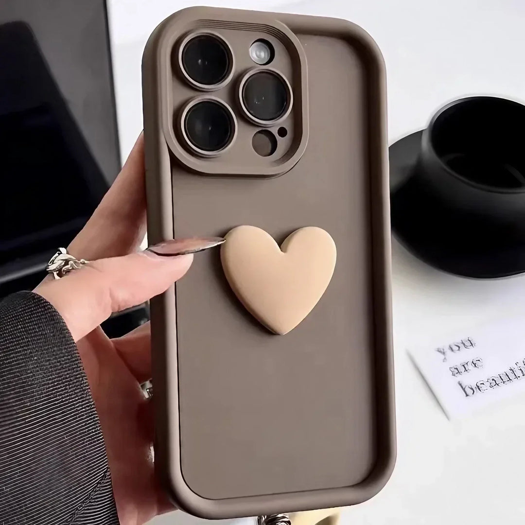 Heartora - ラブストーリー ハートグリップ iPhoneケース