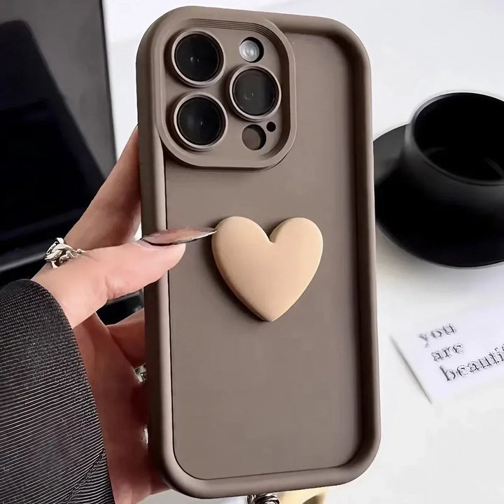 Heartora - ラブストーリー ハートグリップ iPhoneケース