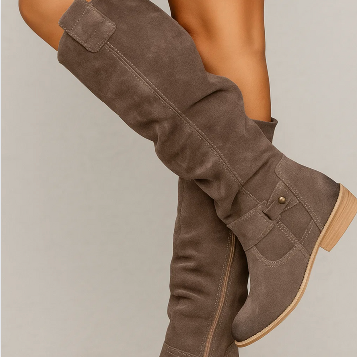 Dani - エレガント スエード ブーツ