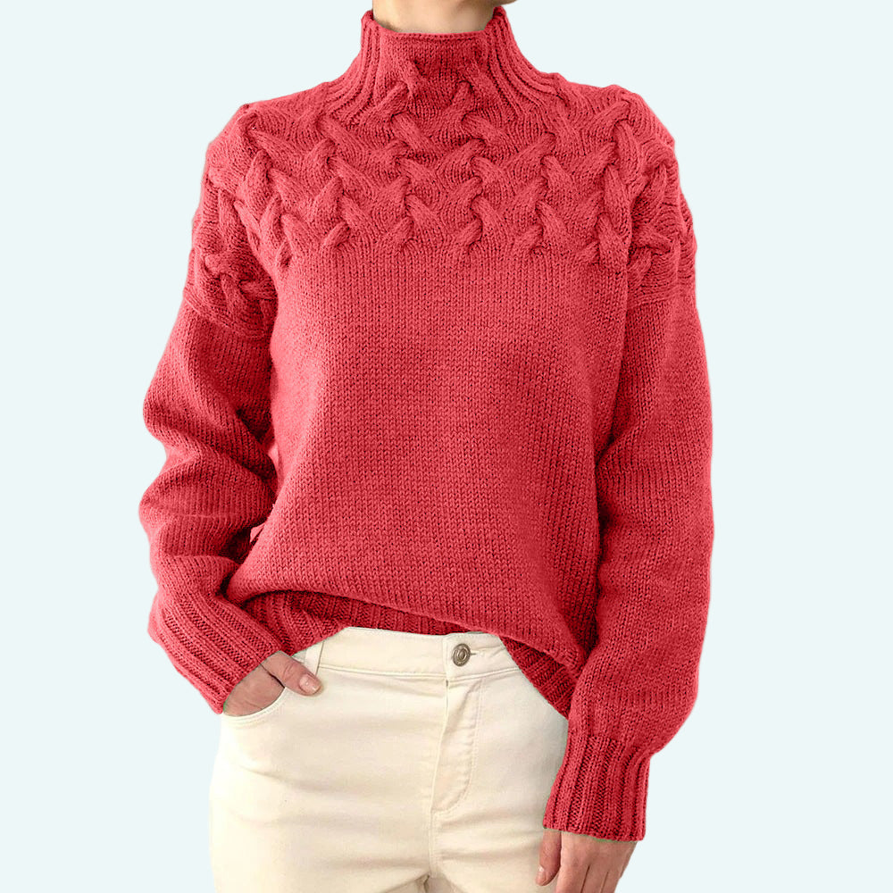 Farrah - エレガントなニットタートルネックセーター