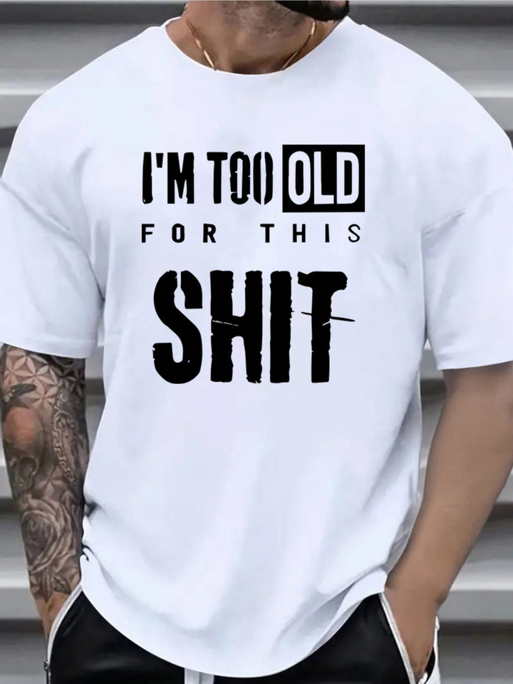 Marcin –エレガントなラウンドネックTシャツ