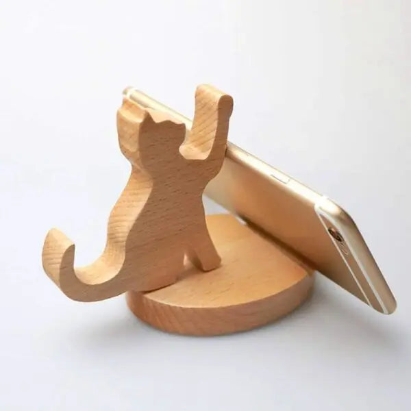 Woodstand  - 手作りの木製スマートフォンスタンド