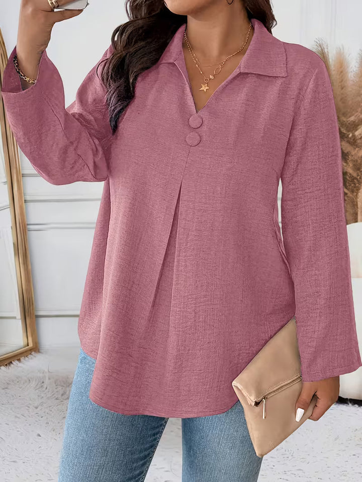 Noyelle - 長袖ボタン付きシャツ