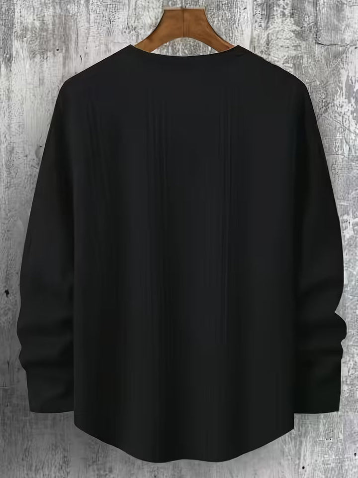 Pauleta - カジュアルな長袖クルーネックスウェットシャツ