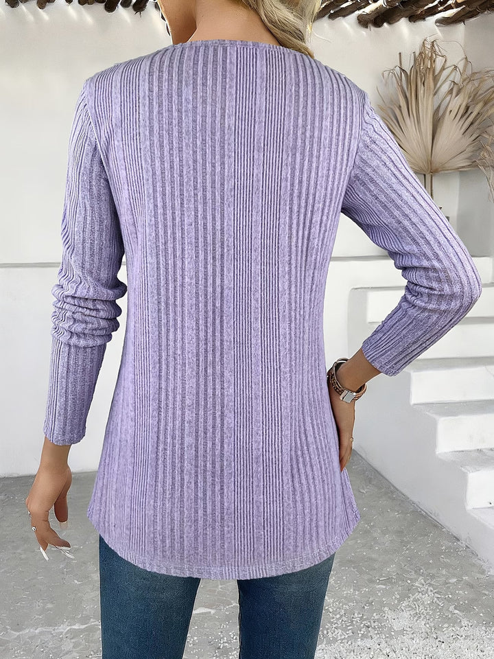 Lizeth - 長袖クルーネックTシャツ