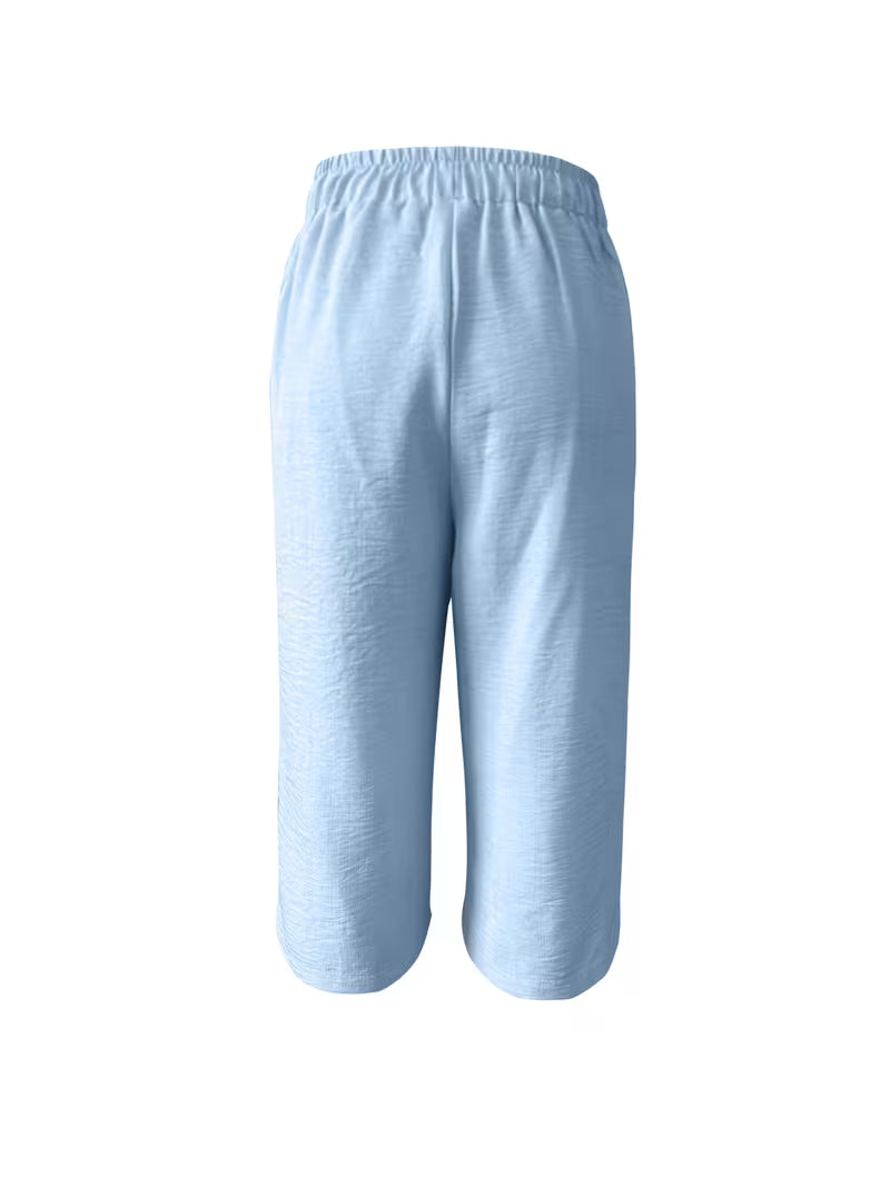 Arnisa - 着心地の良い夏用サイドレースポケットパンツ