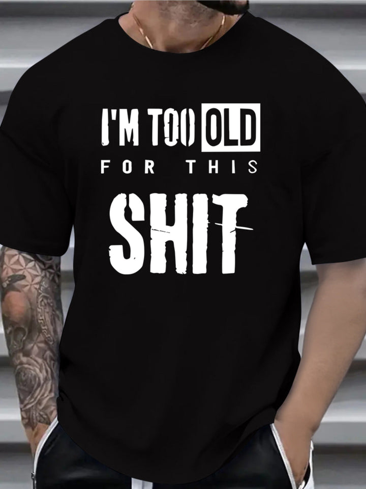 Marcin –エレガントなラウンドネックTシャツ