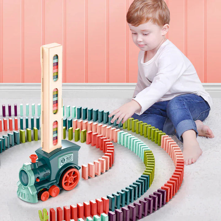 TrackMaster - 自動モンテッソーリ式ドミノ列車セット